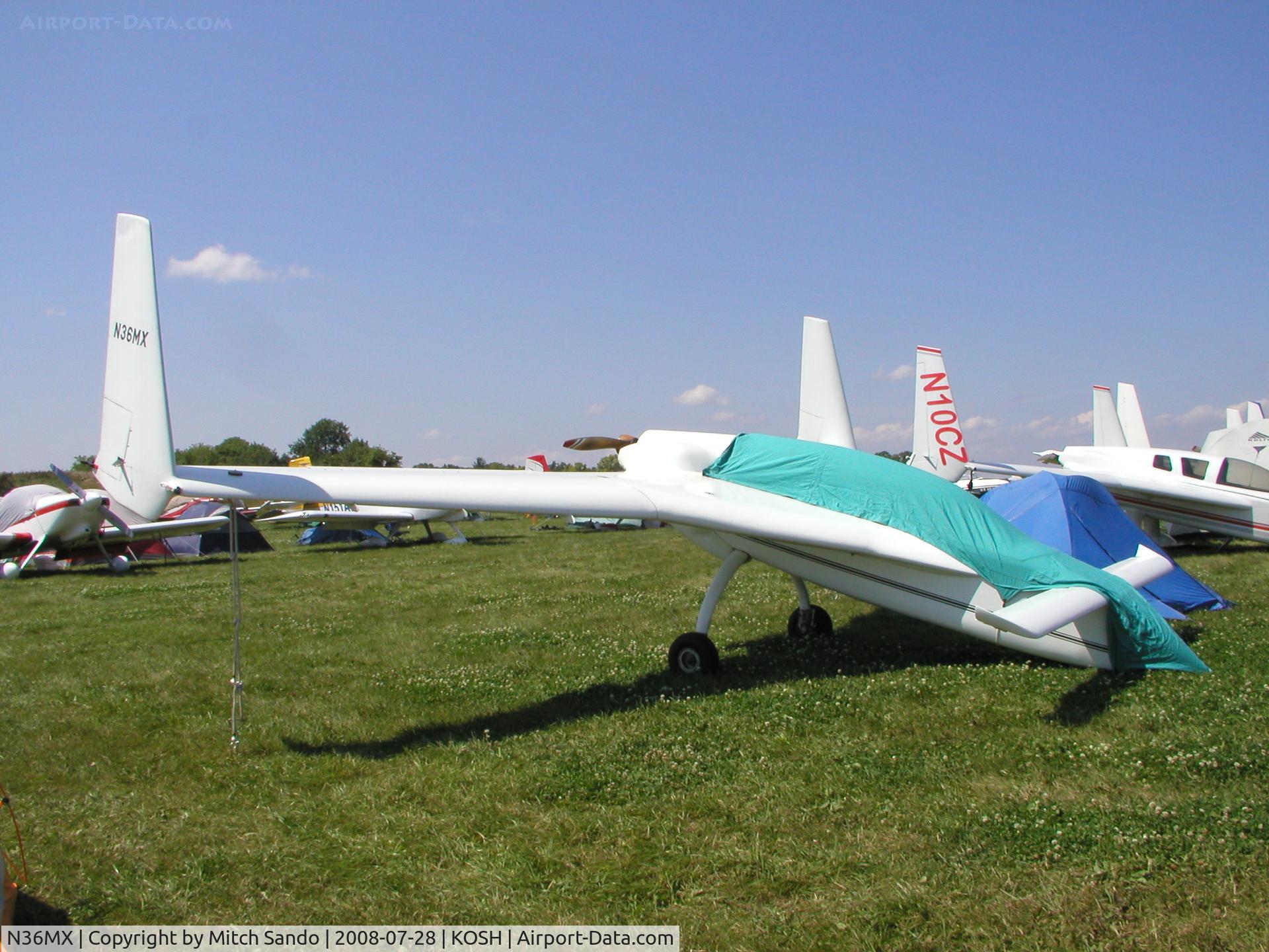 N36MX, Rutan Long-EZ C/N 280, EAA AirVenture 2008.