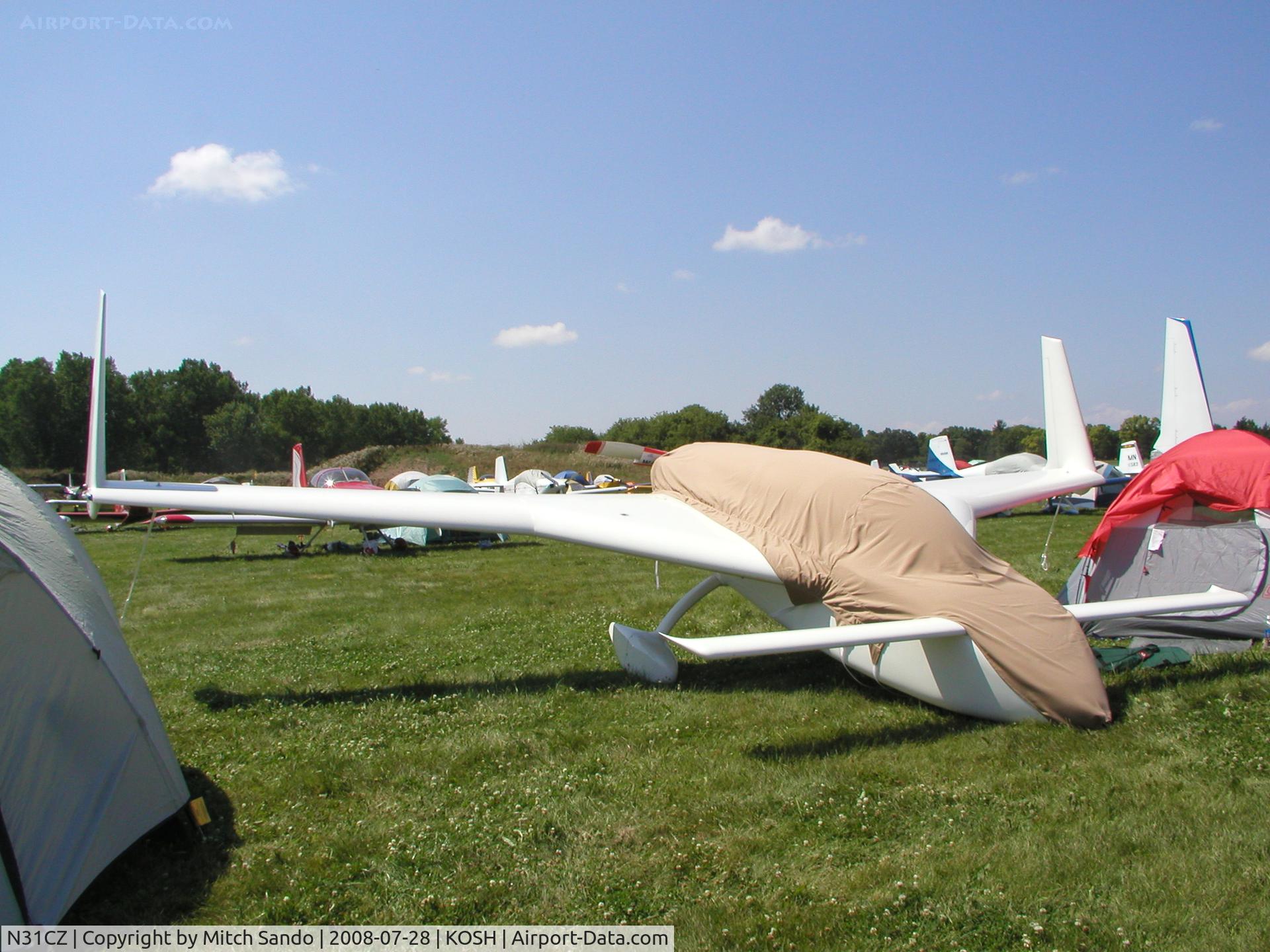 N31CZ, 2006 Co-Z Cozy Mark IV C/N 0991, EAA AirVenture 2008.