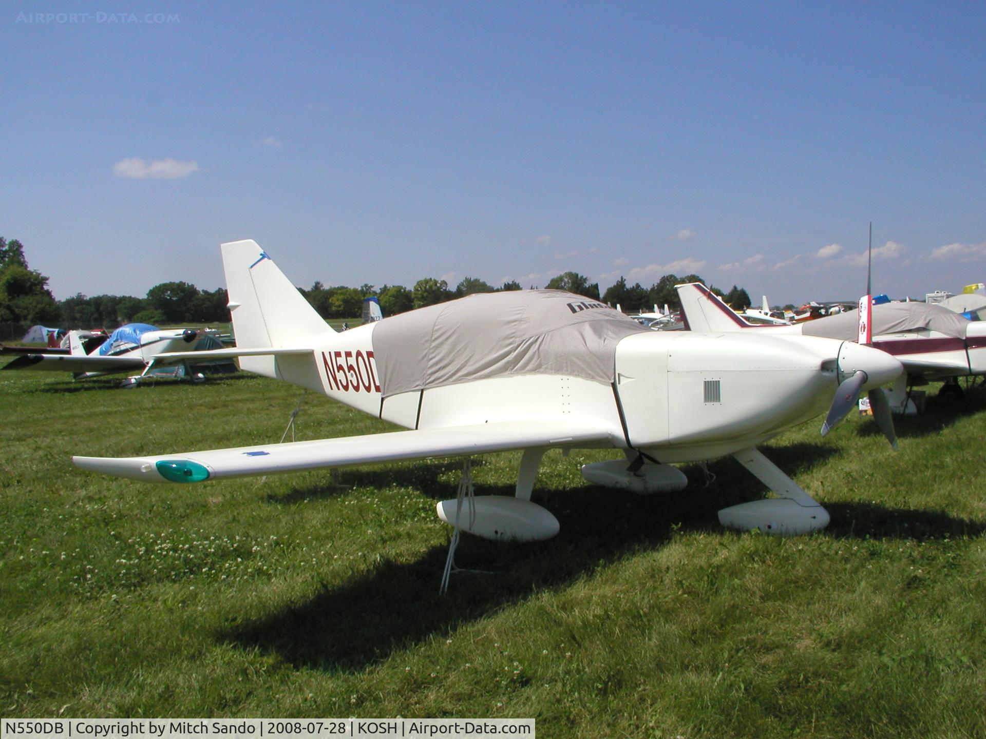 N550DB, 1992 Stoddard-Hamilton Glasair SH2 C/N 539, EAA AirVenture 2008.