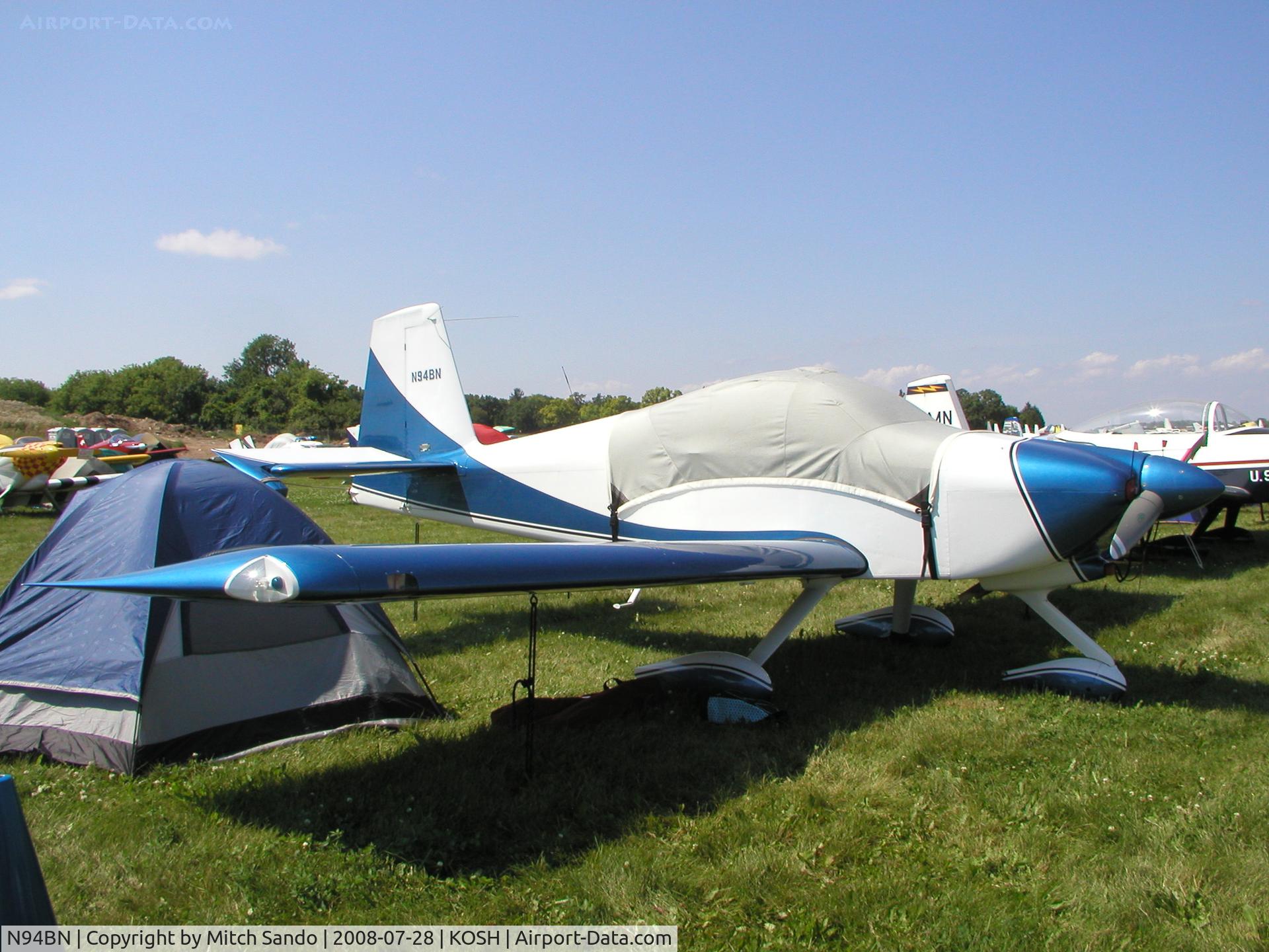 N94BN, 2008 Vans RV-9A C/N 91038, EAA AirVenture 2008.