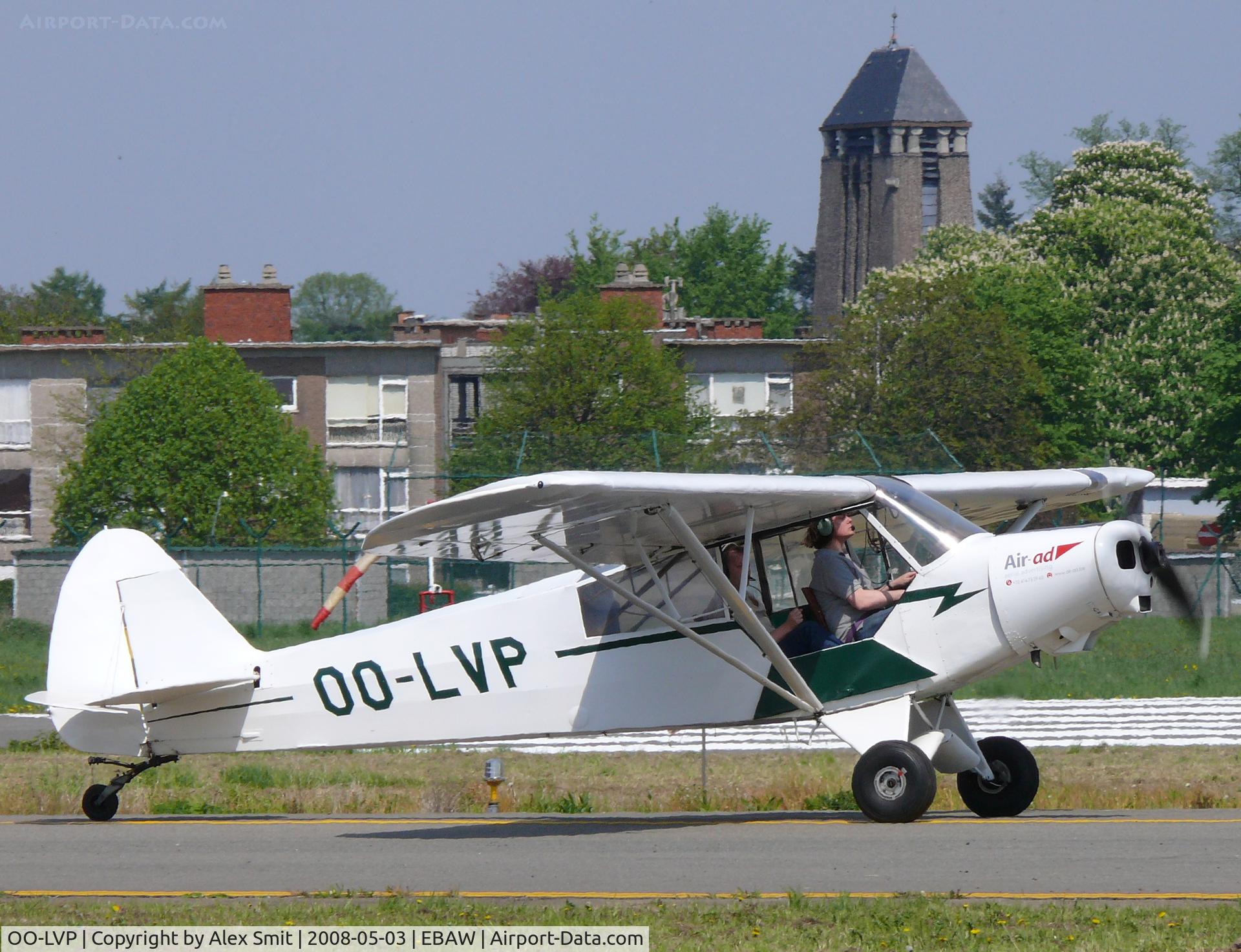 OO-LVP, 1954 Piper L-21B Super Cub (PA-18-135) C/N 18-3593, Piper Pa18-135 Super Cub OO-LVP