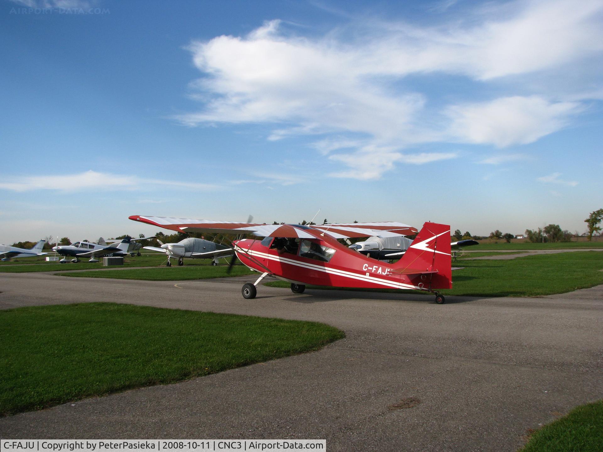 C-FAJU, 1970 Bellanca 7KCAB Citabria C/N 275-70, @ Brampton Airport