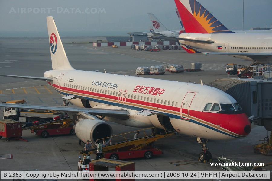 B-2363, 1998 Airbus A320-214 C/N 883, China Eastern Airlines