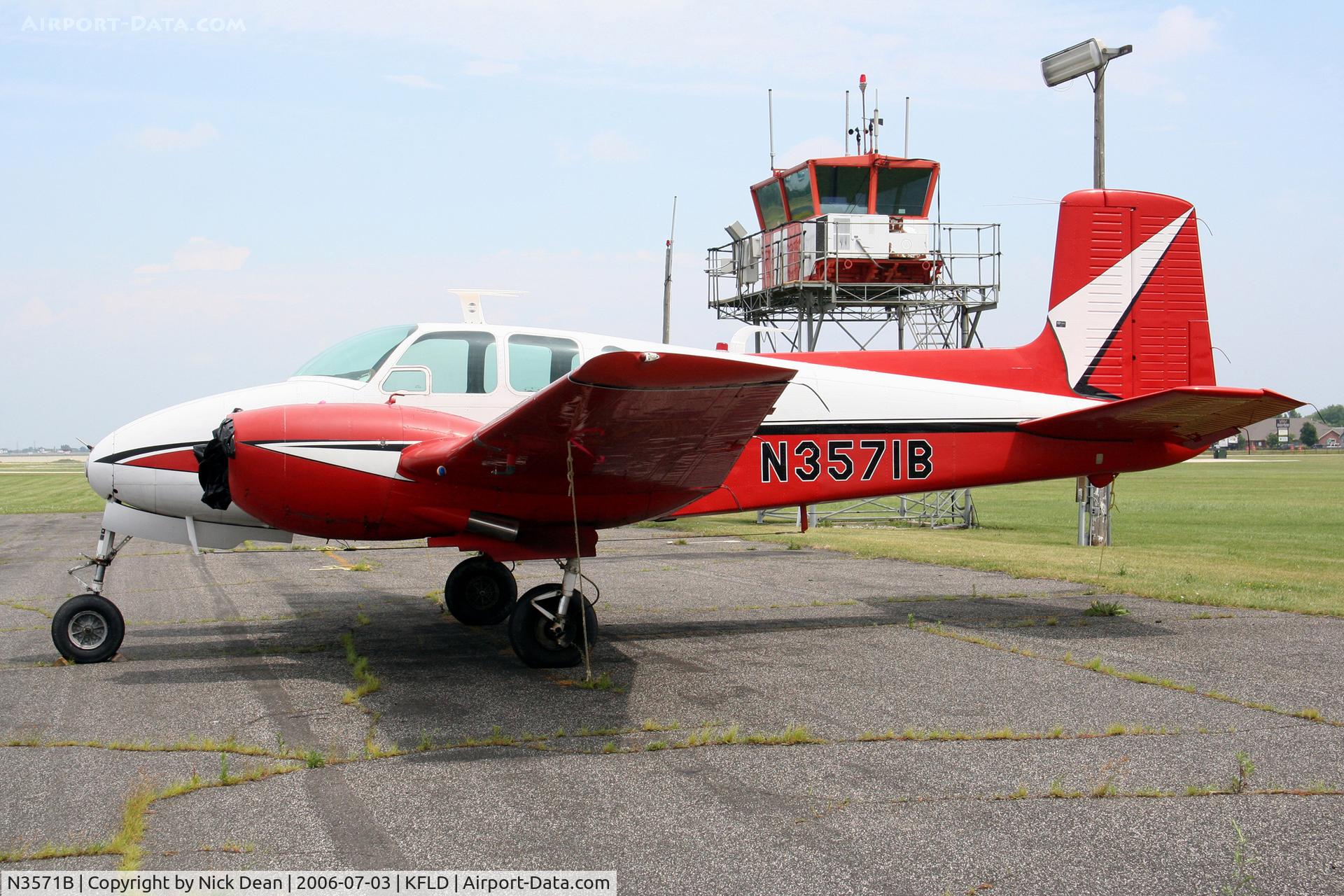 N3571B, 1954 Beech B50 C/N CH-31, T-BONE
