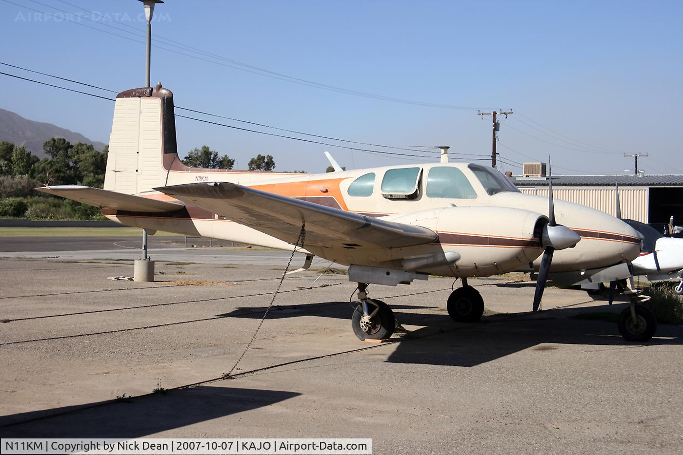 N11KM, 1960 Beech H50 C/N HH-127, T-BONE