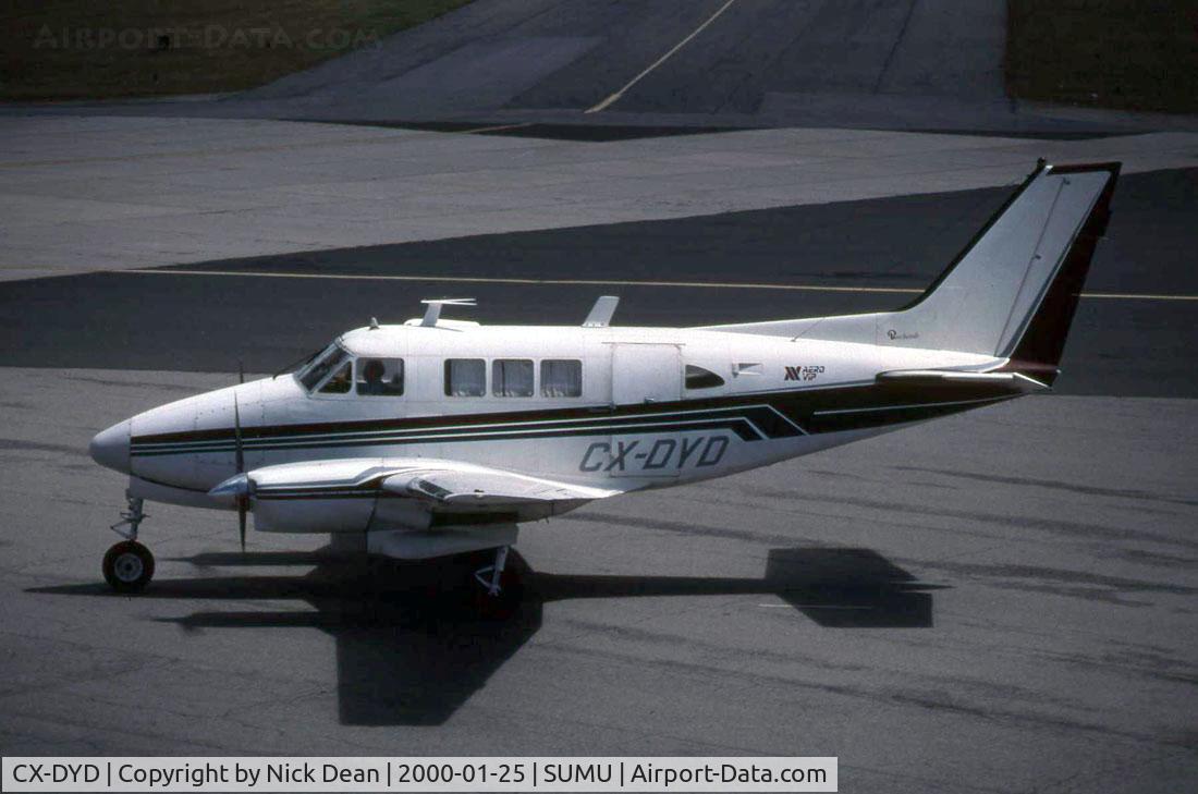 CX-DYD, Beech Queen Air C/N Not found, Taken on my first trip to MVD chasing after Lear 25 CX-ECO