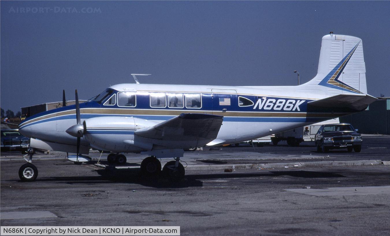 N686K, 1963 Beech 65 C/N LC-154, /
