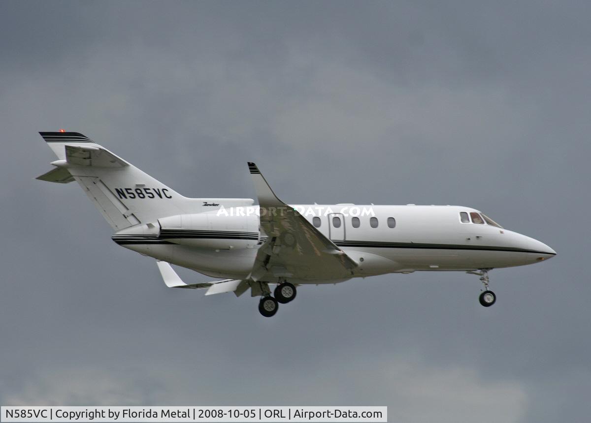 N585VC, 2002 Raytheon Hawker 800XP C/N 258585, Hawker 800XP