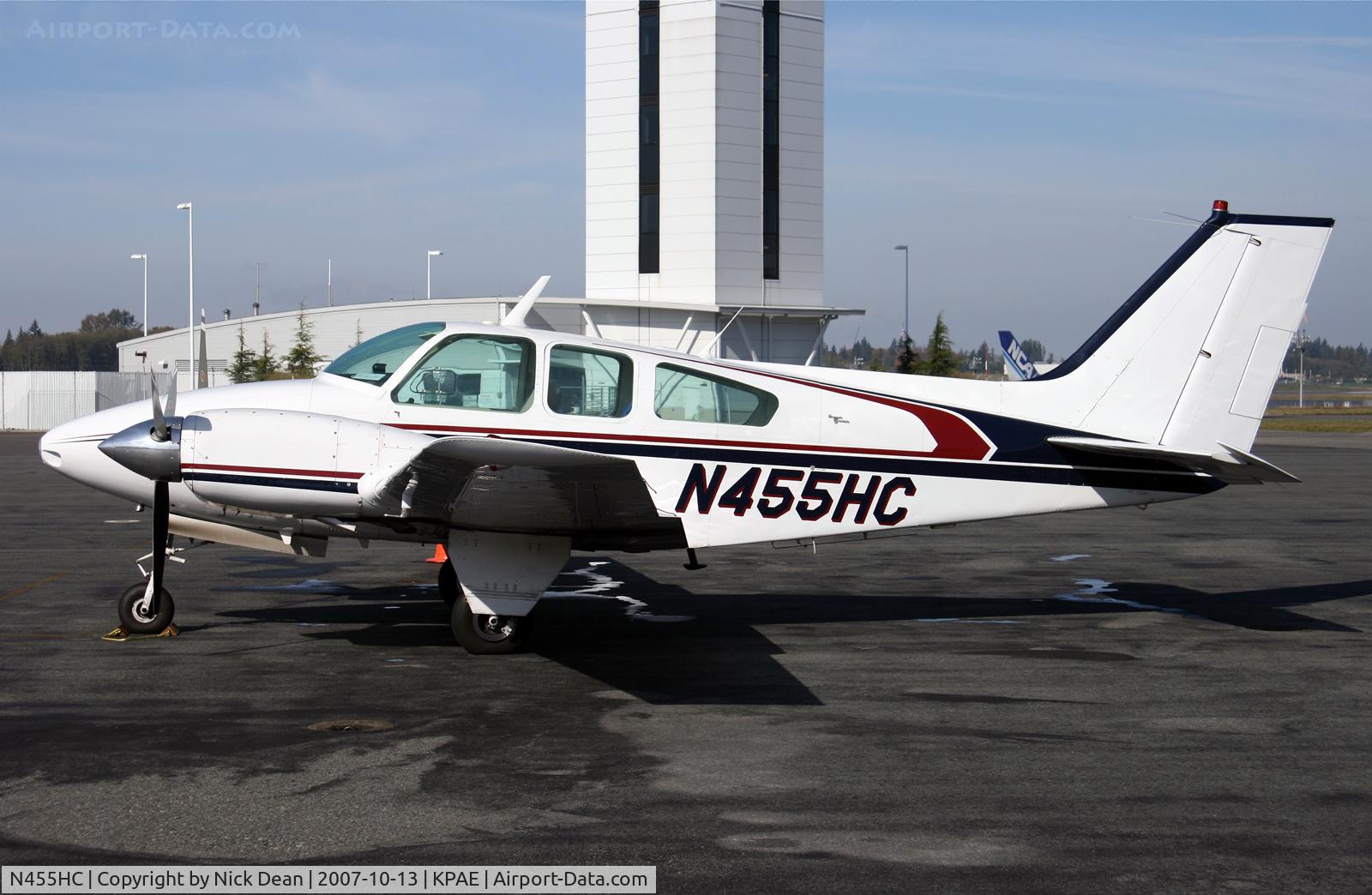 N455HC, 1964 Beech 95-B55 (T42A) Baron C/N TC-586, /