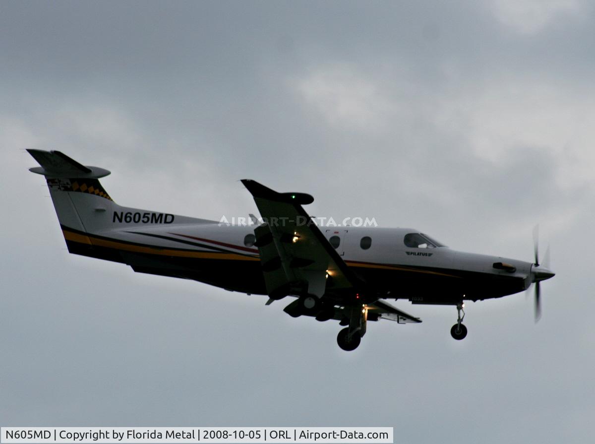 N605MD, 2008 Pilatus PC-12/47E C/N 1033, Pilatus PC-12