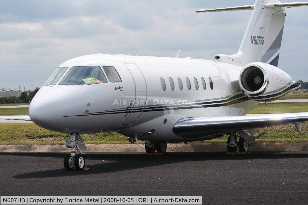 N607HB, 2006 Hawker Beechcraft 4000 C/N RC-6, Hawker Beech 4000