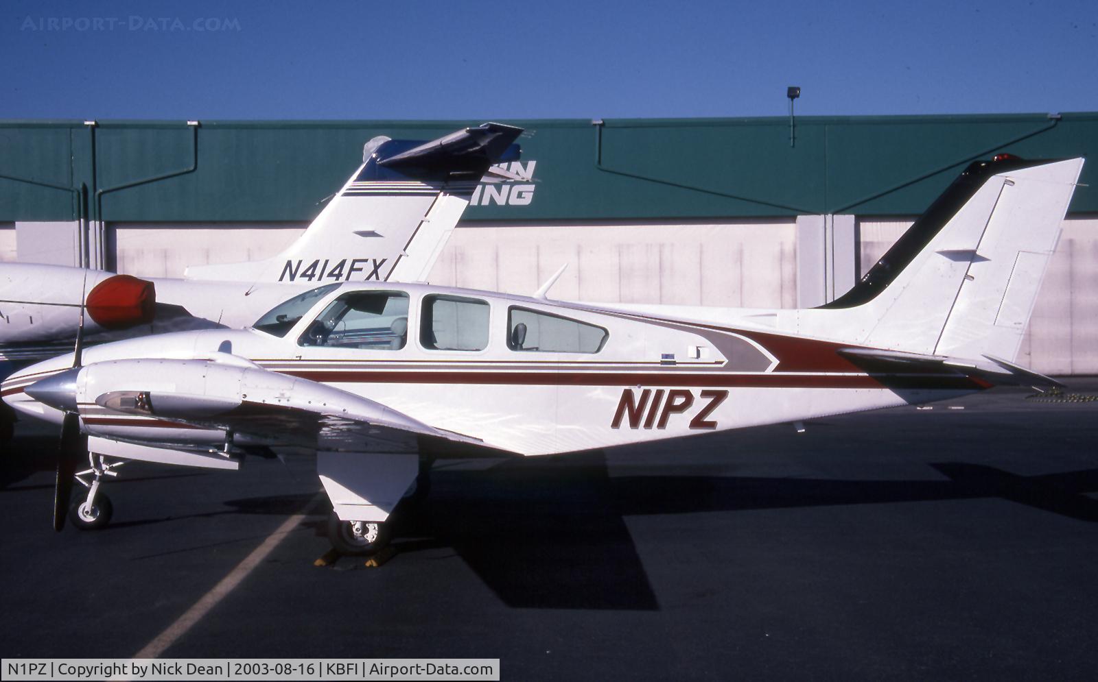 N1PZ, 1972 Beech E-55 Baron C/N TE-890, /