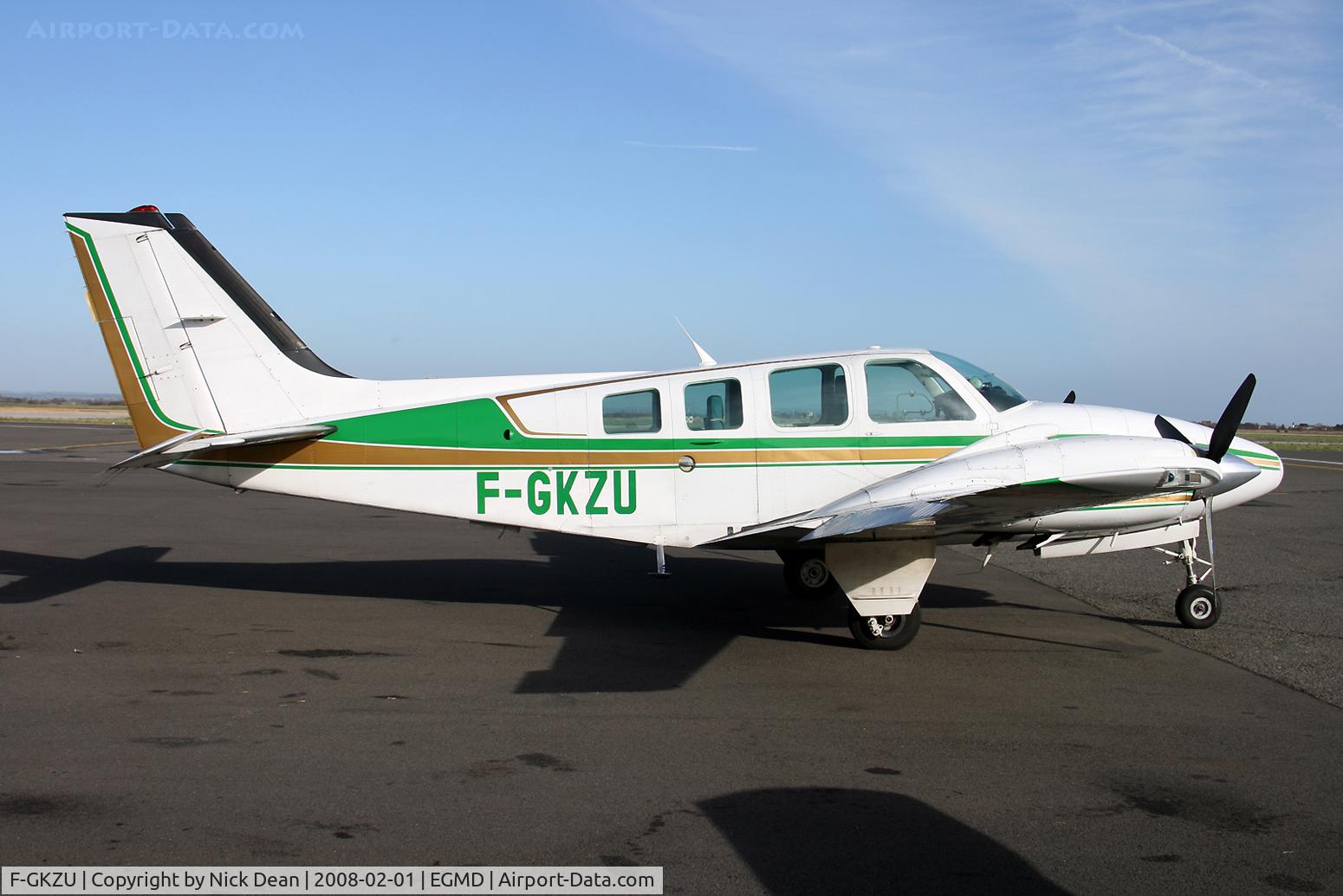 F-GKZU, Beech 58 Baron C/N TH-1459, /
