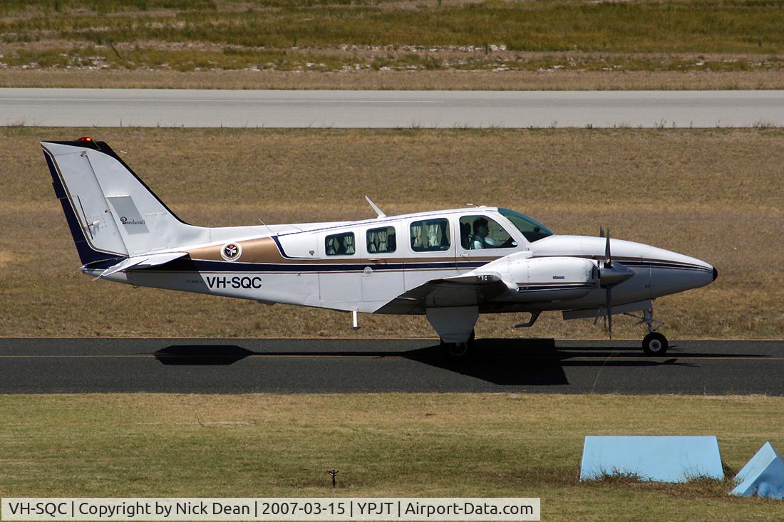 VH-SQC, 1981 Beech 58 Baron C/N TH-1213, /