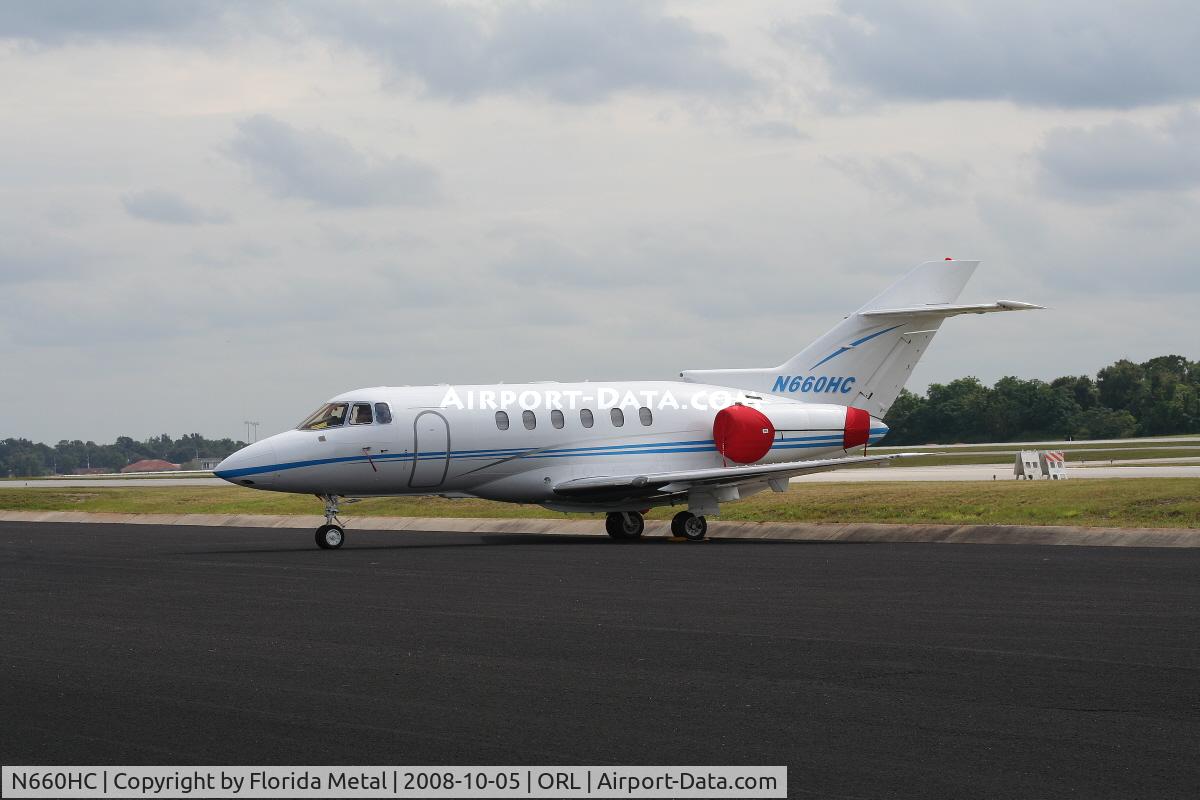 N660HC, 2003 Raytheon Hawker 800XP C/N 258624, Hawker 800XP