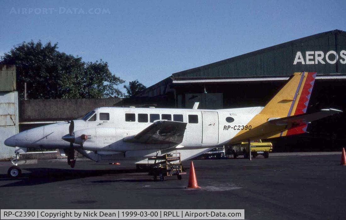 RP-C2390, 1987 Beech C99 Airliner C/N U-239, Scanned from a slide
