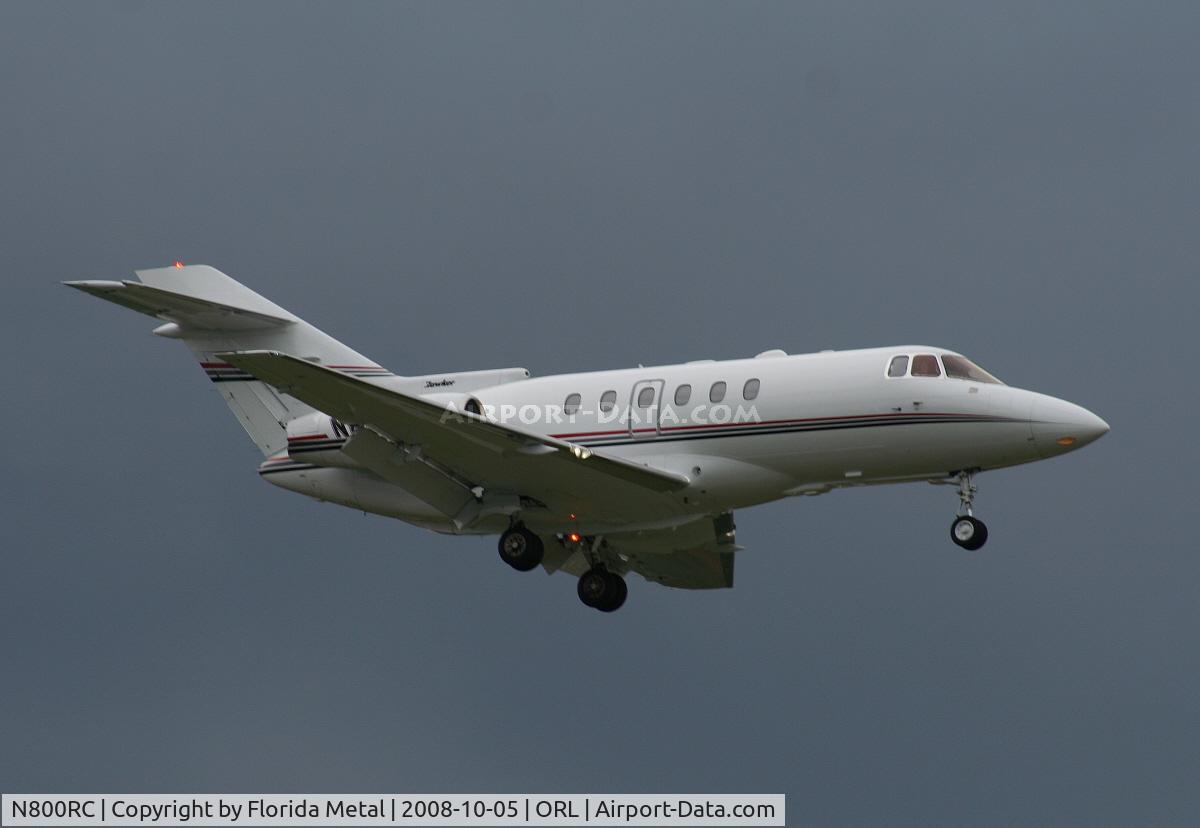N800RC, 2004 Raytheon Hawker 800XP C/N 258660, Hawker 800XP
