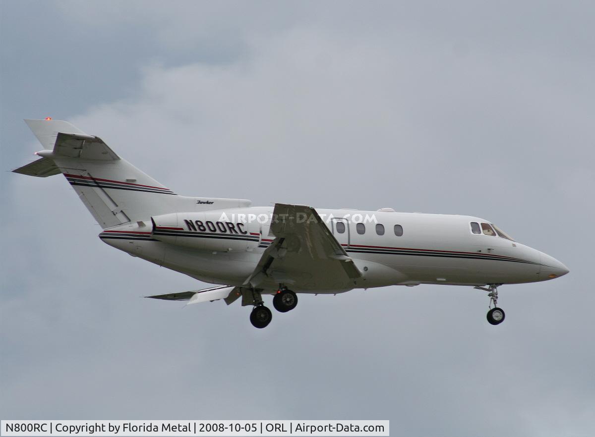N800RC, 2004 Raytheon Hawker 800XP C/N 258660, Hawker 800XP