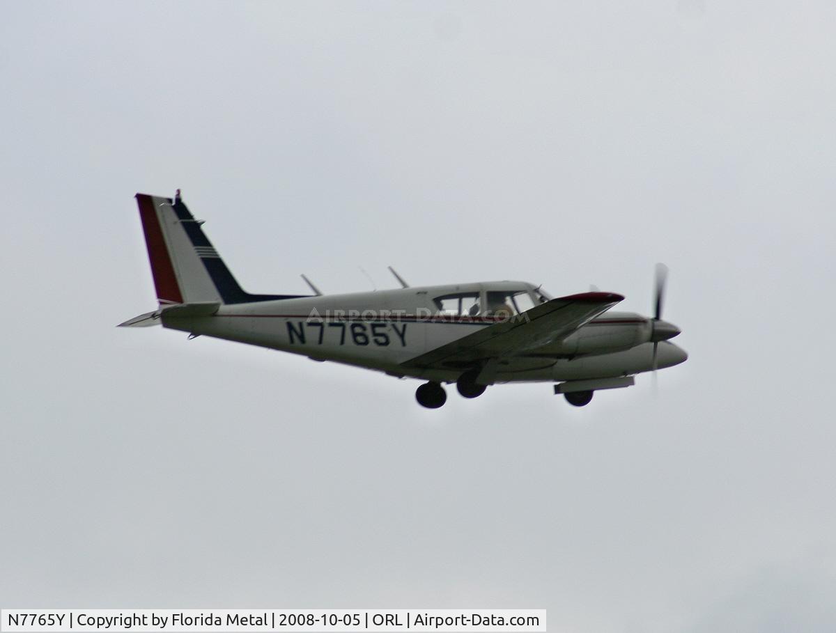N7765Y, 1965 Piper PA-30 Twin Comanche C/N 30-852, Piper PA-30