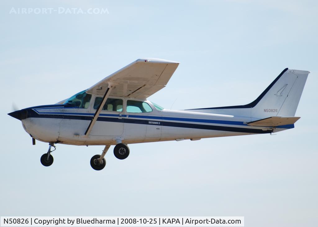 N50826, 1980 Cessna 172P C/N 17274222, Touch and Go Landing on 35L.