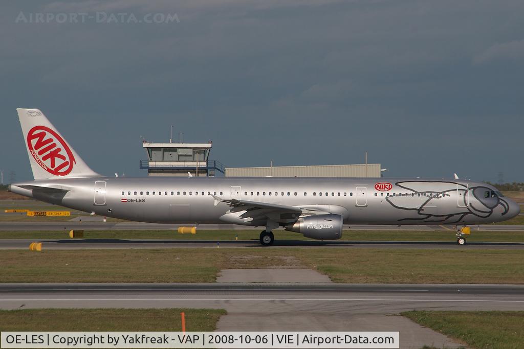 OE-LES, 2008 Airbus A321-211 C/N 3504, Niki Airbus A321