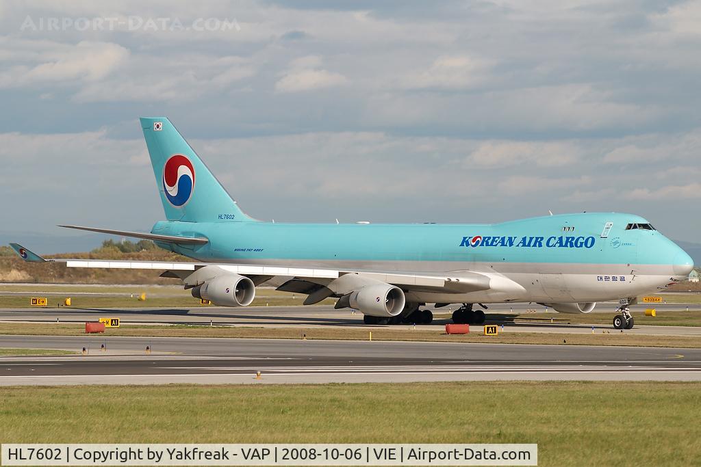 HL7602, 2005 Boeing 747-4B5F/SCD C/N 34301, Korean Air Boeing 747-400