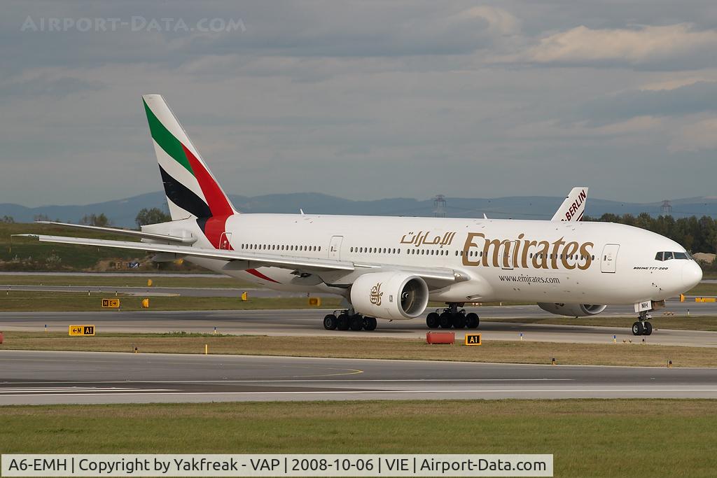 A6-EMH, 1997 Boeing 777-21H/ER C/N 27251, Emirates Boeing 777-200