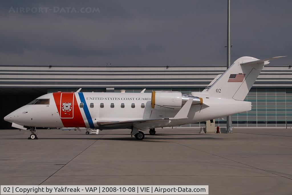 02, 2005 Bombardier C-143A Challenger (604/CL-600-2B16) C/N 5427, US Coast Guard Challenger
