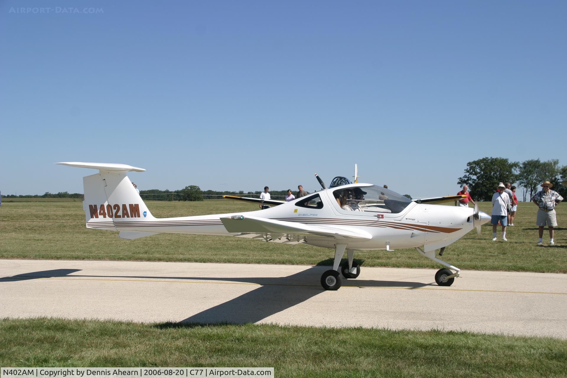 N402AM, 2005 Diamond DA-20C-1 Eclipse C/N C0338, Poplar Grove,IL