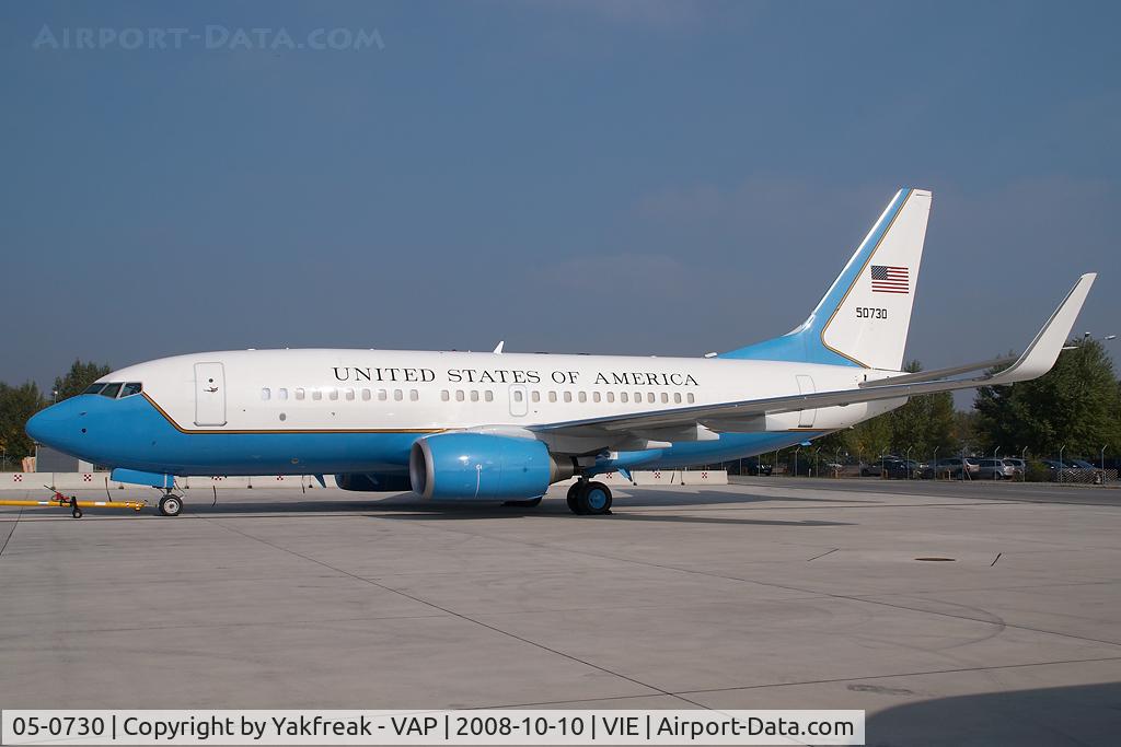 05-0730, 2006 Boeing C-40C Clipper (737-7BC BBJ) C/N 34807, USAF Boeing 737-700