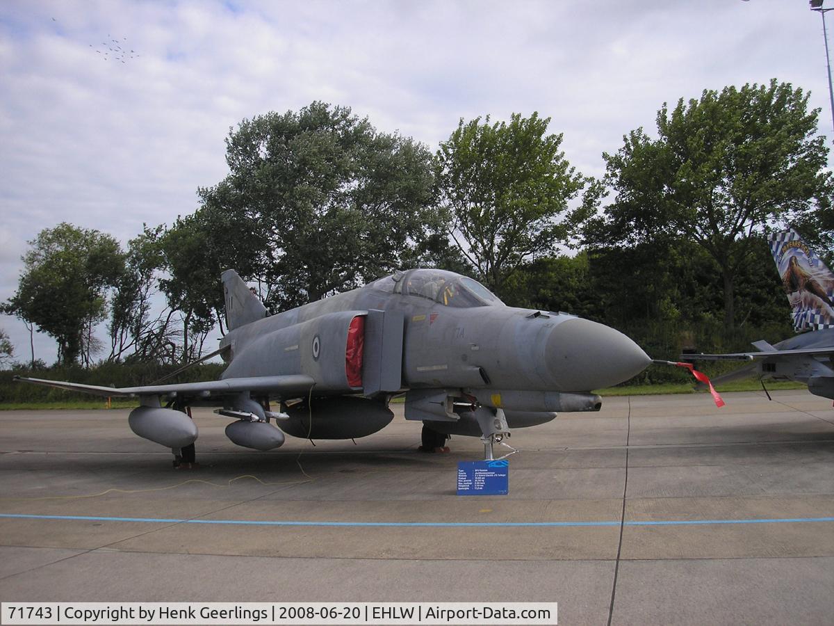 71743, 1977 McDonnell Douglas F-4E AUP Phantom II C/N 4995, Dutch AF Openday , Leeuwarden AFB , 2008