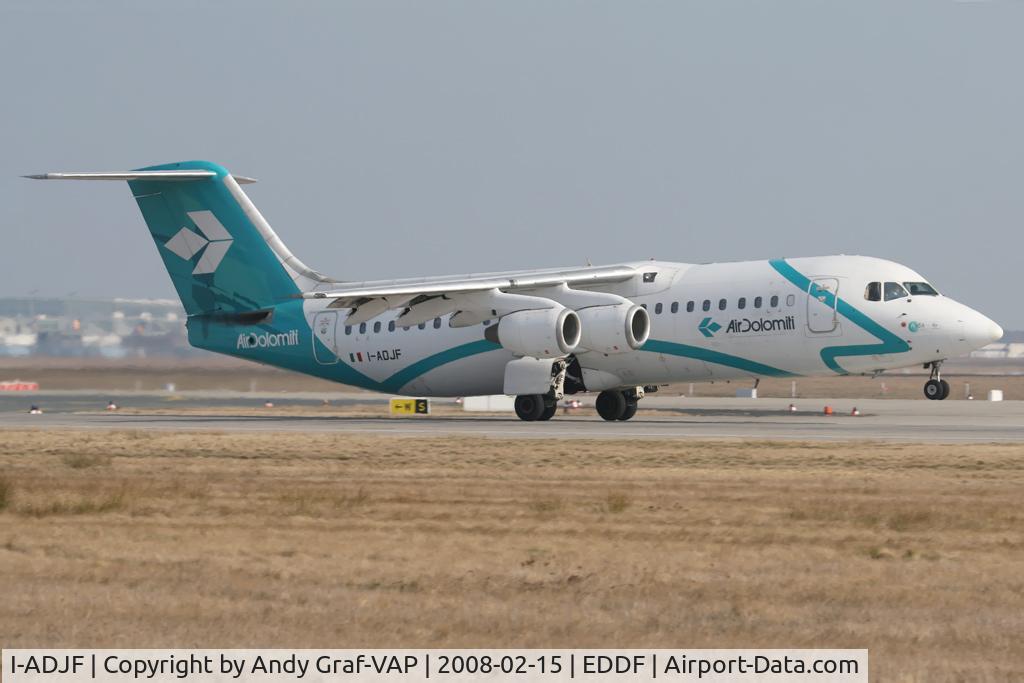I-ADJF, 1991 British Aerospace BAe.146-300 C/N E3193, Air Dolomiti Bae146