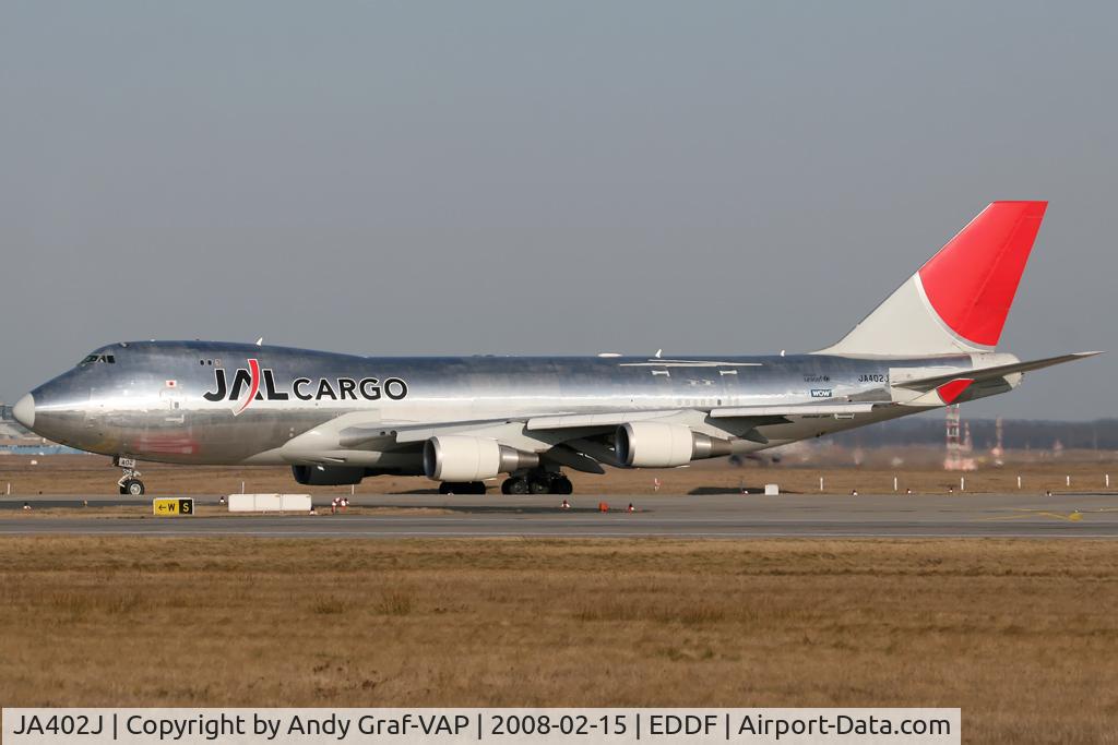 JA402J, 2004 Boeing 747-446F C/N 33749, JAL 747-400