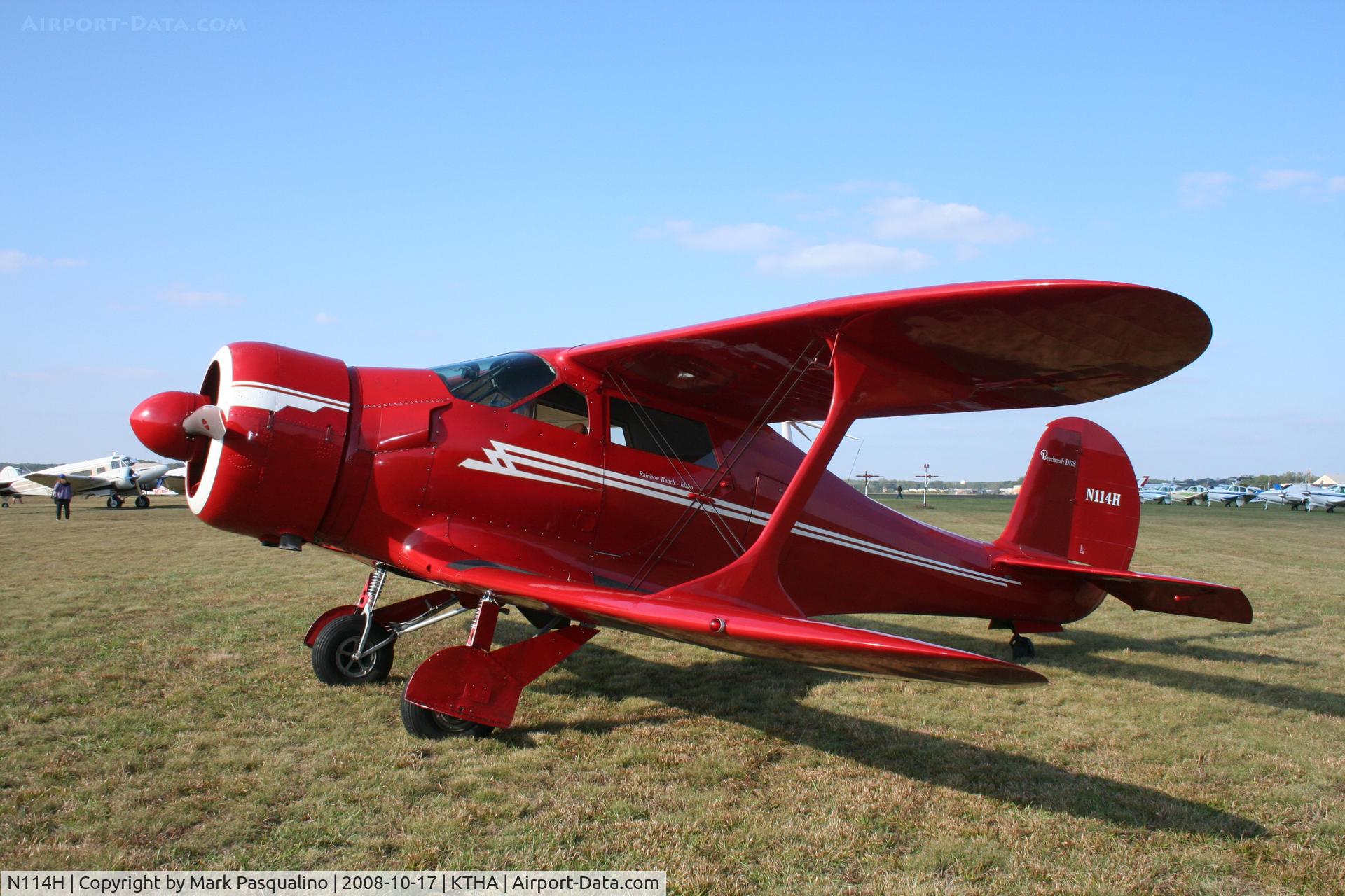 N114H, 1939 Beech D17S Staggerwing C/N 327, Beech D17S