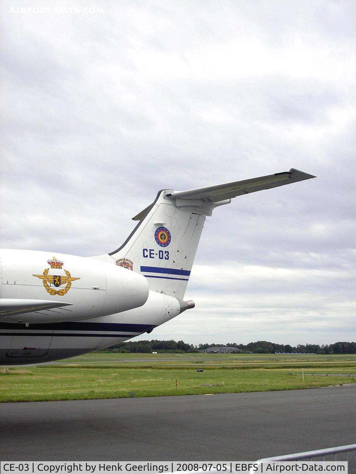 CE-03, 2001 Embraer ERJ-145LR (EMB-145LR) C/N 145526, Belgian Defence Day - Florennes July 2008