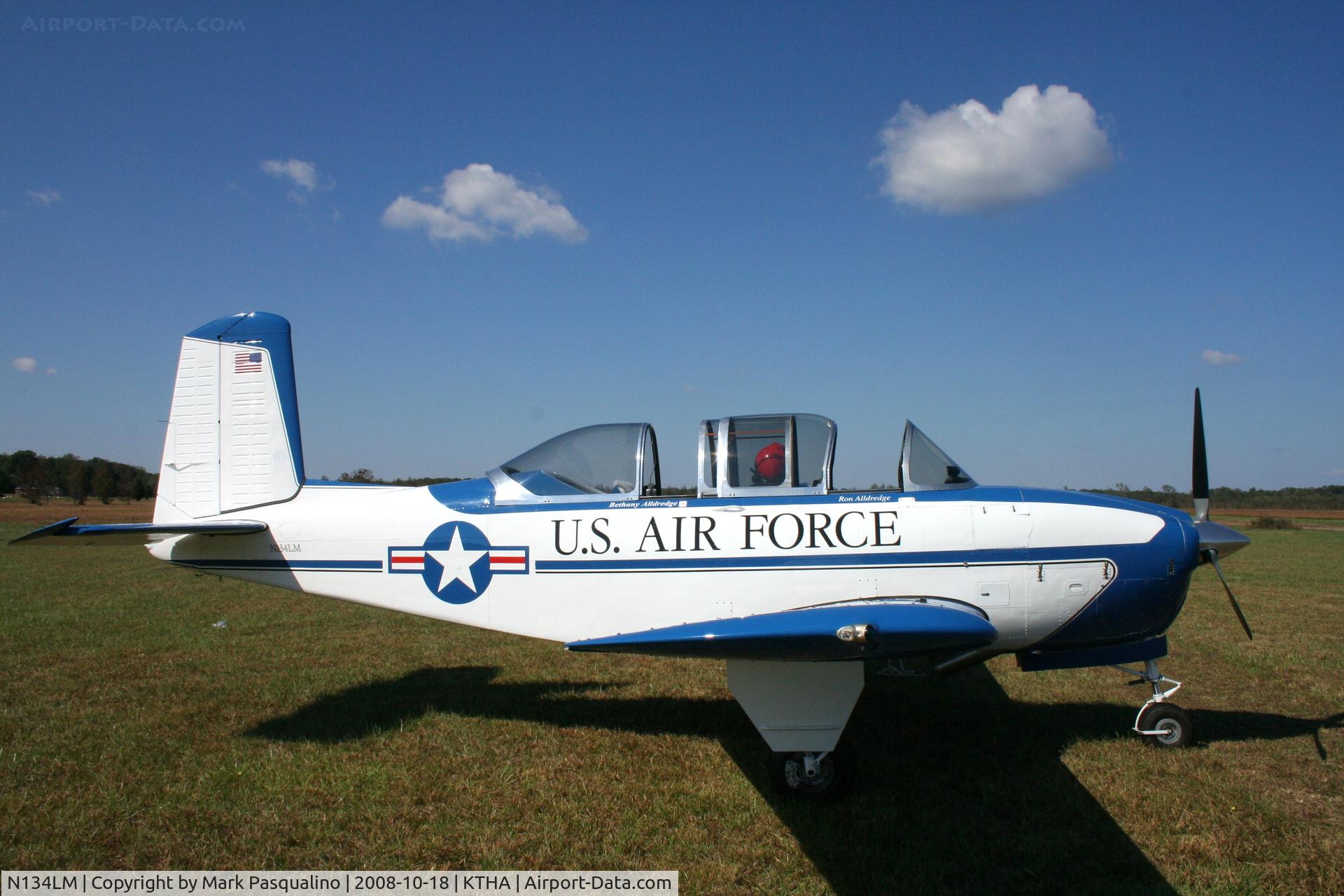 N134LM, 1955 Beech T-34A Mentor C/N G-292, Beech T-34A