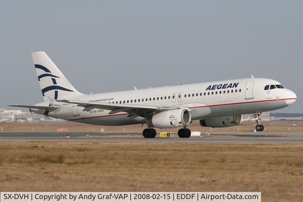 SX-DVH, 2007 Airbus A320-232 C/N 3066, Aegean A320