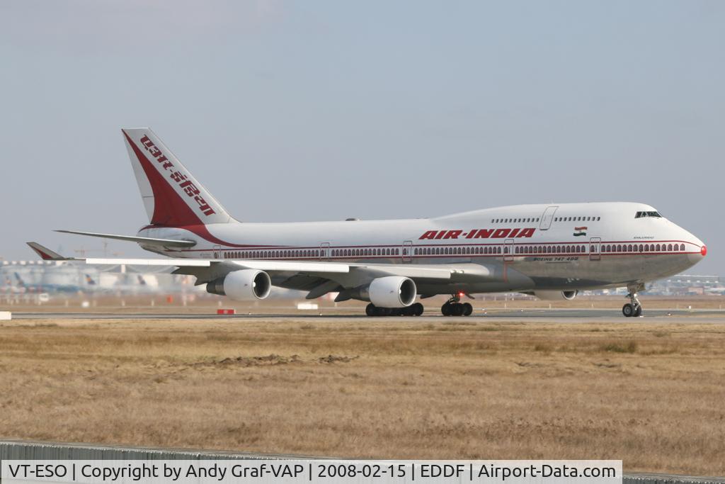 VT-ESO, 1993 Boeing 747-437 C/N 27165, Air India 747-400