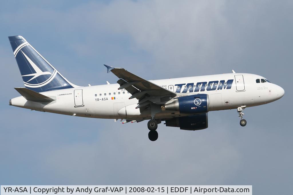 YR-ASA, 2006 Airbus A318-111 C/N 2931, TAROM A318