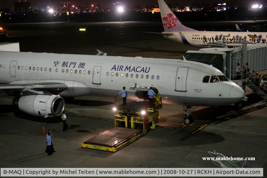 B-MAQ, 2003 Airbus A321-231 C/N 1926, Air Macau