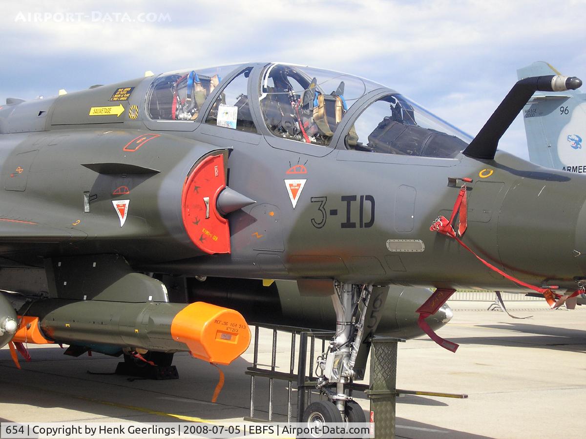 654, 2008 Dassault Mirage 2000D C/N 528, Belgian Defence Day - Florennes July 2008