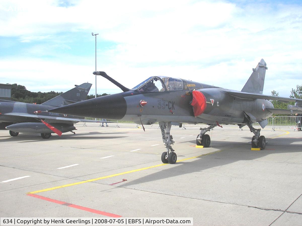 634, Dassault Mirage F.1CR C/N 634, Belgian Defence Day - Florennes July 2008  - French Navy