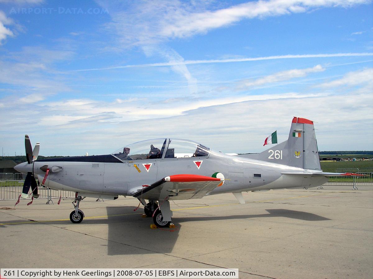 261, Pilatus PC-9M C/N 656, Belgian Defence Day - Florennes July 2008 - Irish Air Corps