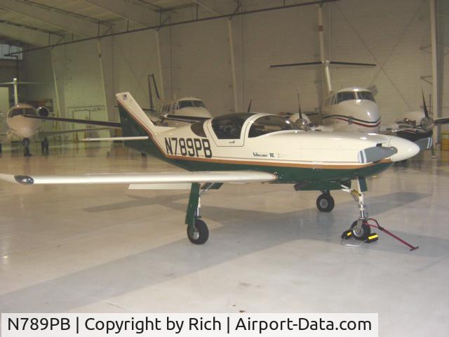 N789PB, 1990 Stoddard-Hamilton Glasair III C/N 3140, Hangared