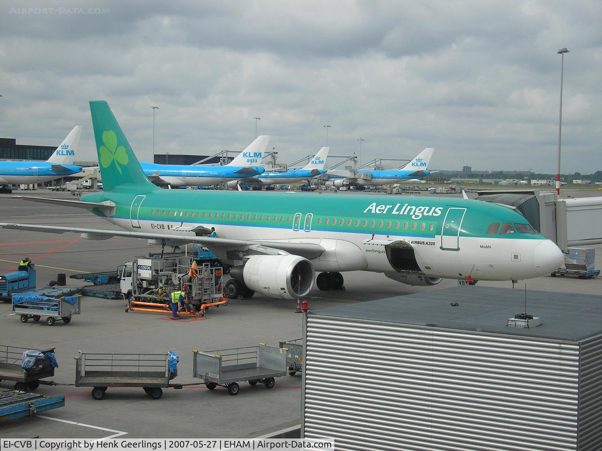 EI-CVB, 2000 Airbus A320-214 C/N 1394, Schiphol Airport  arrival from DUB