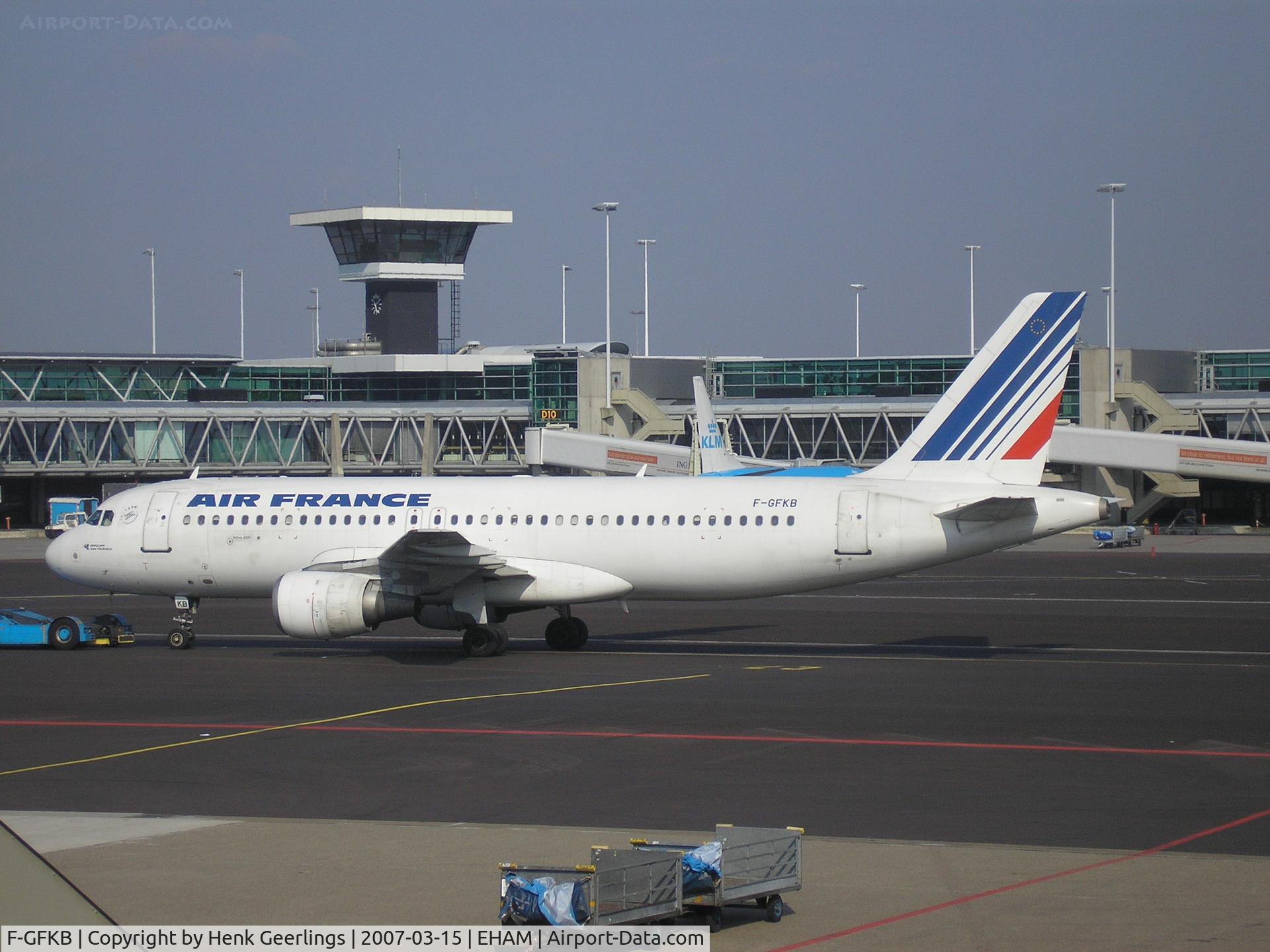 F-GFKB, 1987 Airbus A320-111 C/N 007, Schiphol