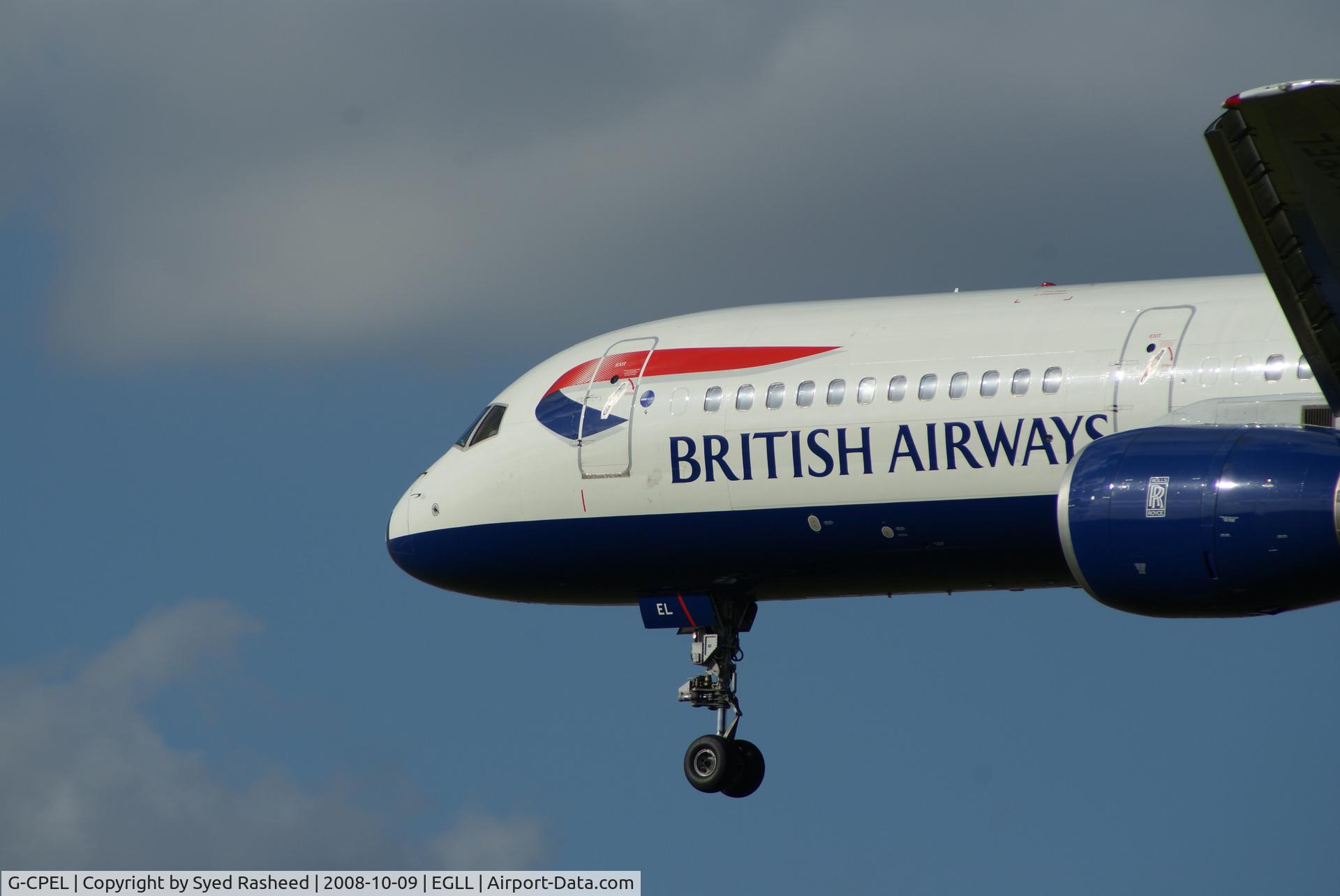 G-CPEL, 1989 Boeing 757-236 C/N 24398, B757-236 Close up