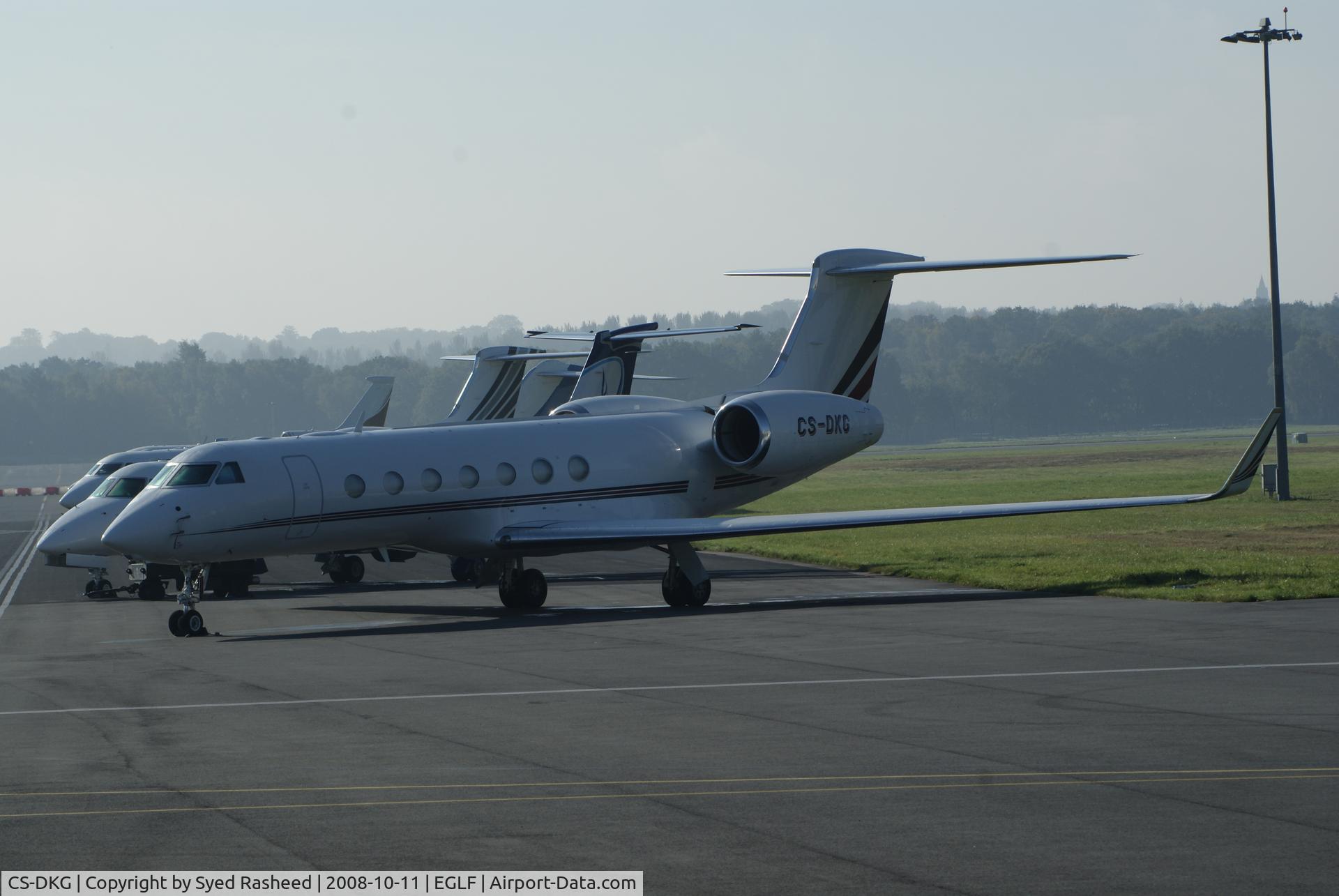 CS-DKG, 2007 Gulfstream Aerospace GV-SP (G550) C/N 5127, Netjets Glfstream 550 @ Farnborough