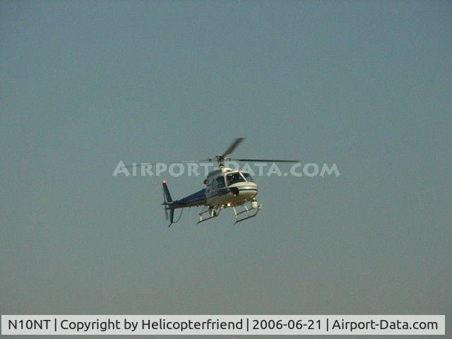 N10NT, 2002 Eurocopter AS-350B-2 Ecureuil Ecureuil C/N 3590, Inbound to drop off K-9 and Officer Chaffey College