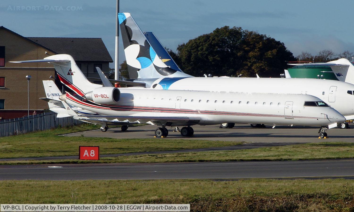 VP-BCL, 2006 Bombardier CRJ-700 (CL-600-2C10) Regional Jet C/N 10247, Executive CLRJ700 at Luton